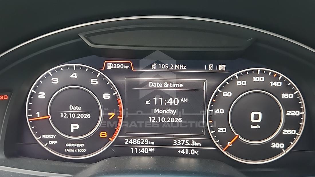 2017 Audi Q7 — Odometer Reading — Photo 2