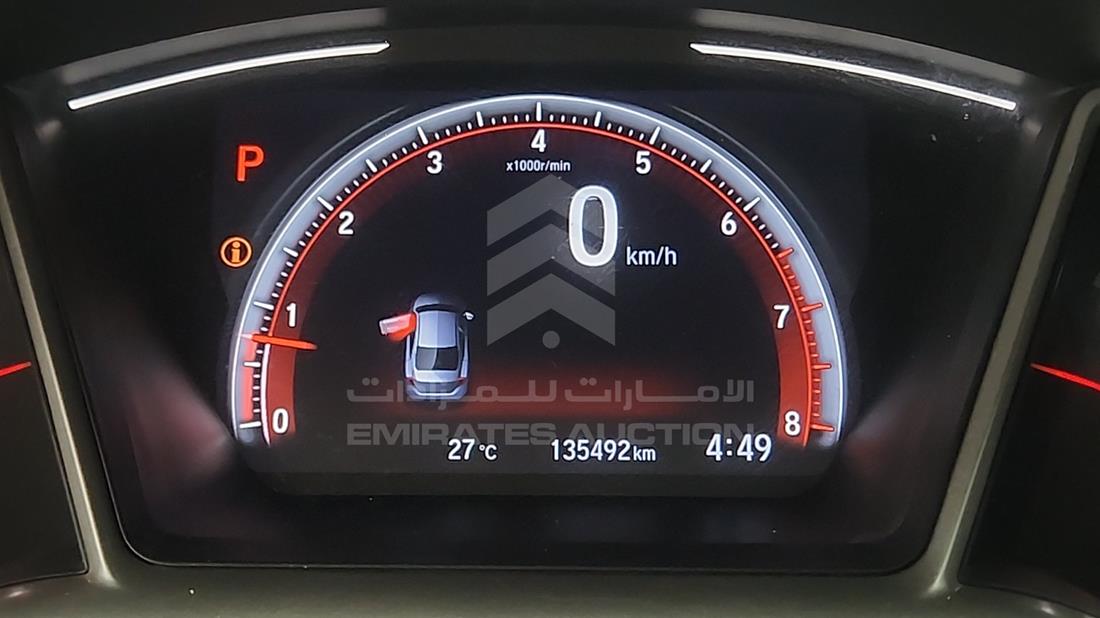 هوندا سيفيك 2019 — قراءة العداد — صورة 2