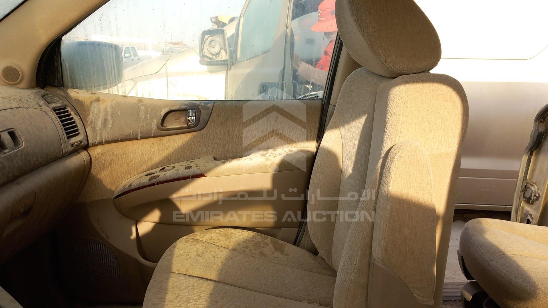 2008 KIA CARNIVAL VIN: KNAMB763986252972