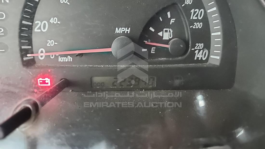 2004 Toyota Camry — Odometer Reading — Photo 2