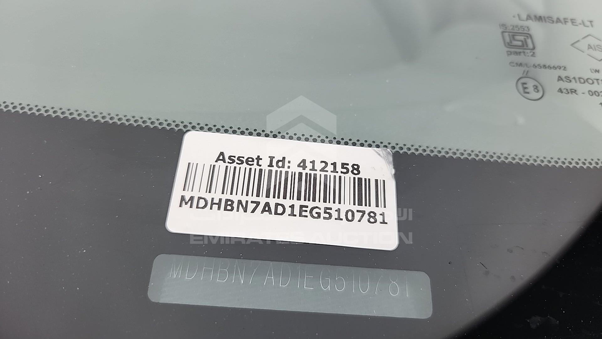 2014 NISSAN SUNNY VIN: MDHBN7AD1EG510781