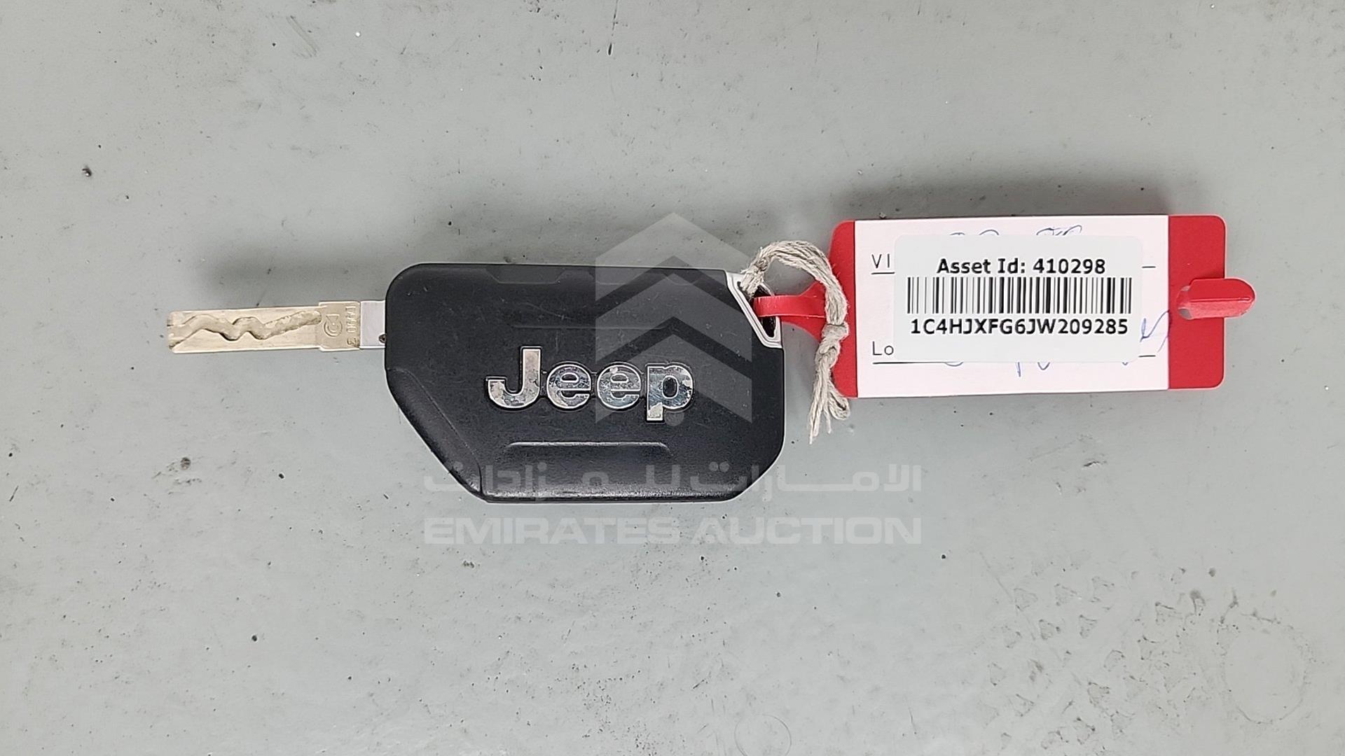 2018 JEEP WRANGLER / VIN: 1C4HJXFG6JW209285