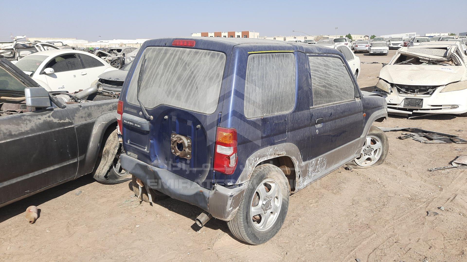 1999 MITSUBISHI PAJERO MINI VIN: H58A0015476