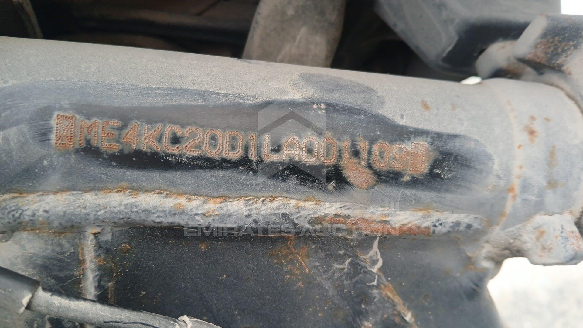 0 HONDA UNICORN VIN: ME4KC20D1LA001109