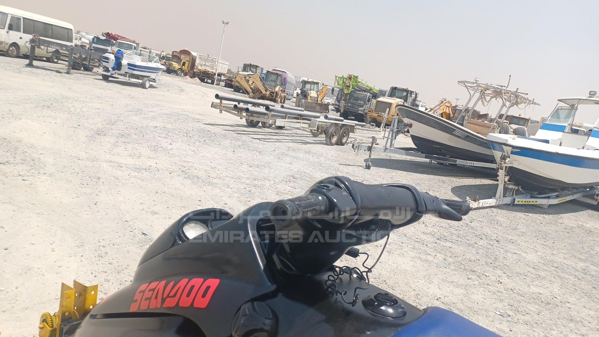 0 JET SKI + TROLLEY SEA DOO VIN: ZZND3798B898