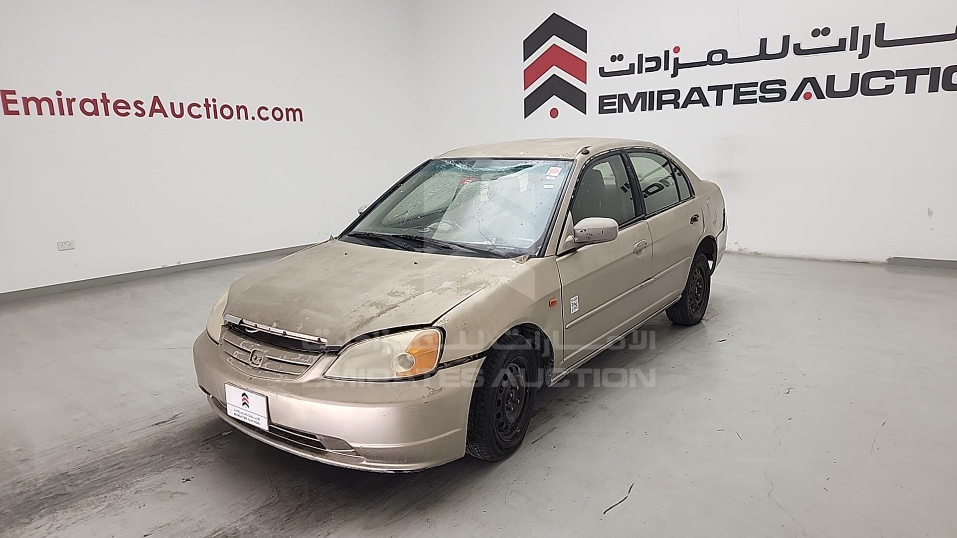 2001 HONDA CIVIC VIN: JHMES86371S408645