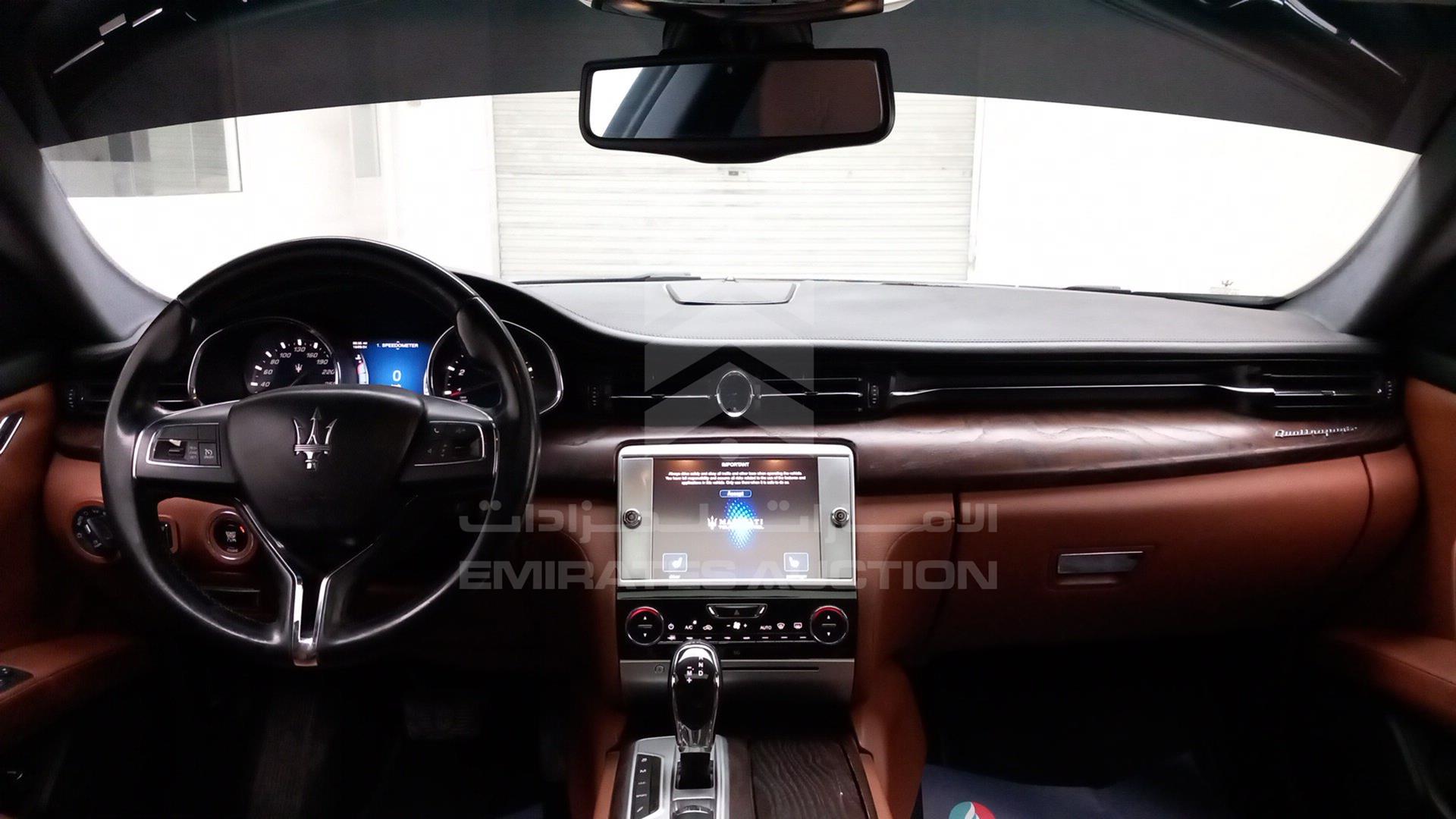 2015 MASERATI QUATTROPORTE VIN: ZAMSP56F8F1135769