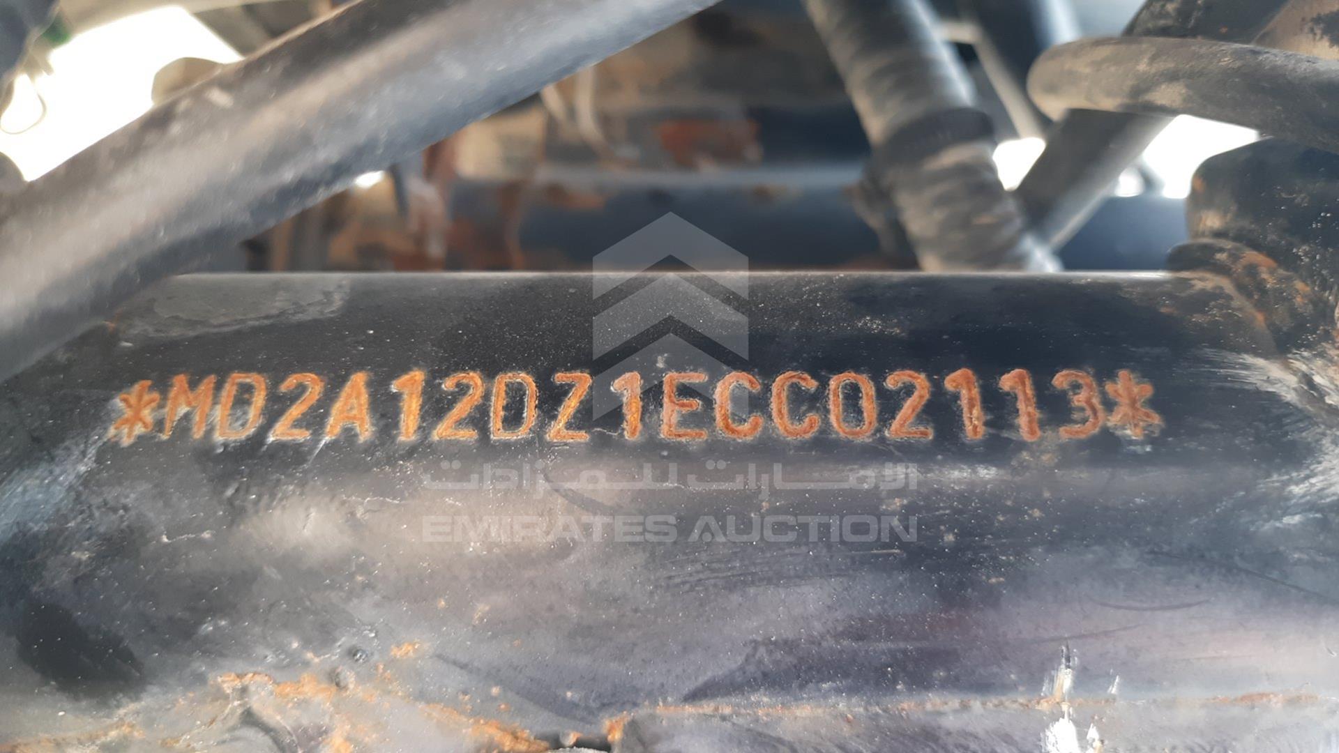 2014 BAJAJ PULSAR 180CC VIN: MD2A12DZ1ECC02113