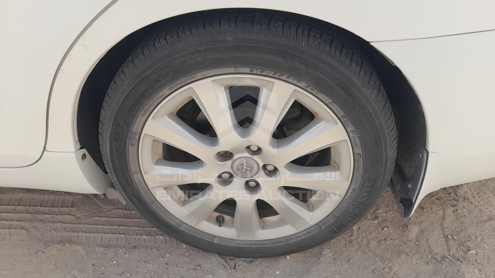 2009 TOYOTA AURION VIN: 6T1BK42K69X922043