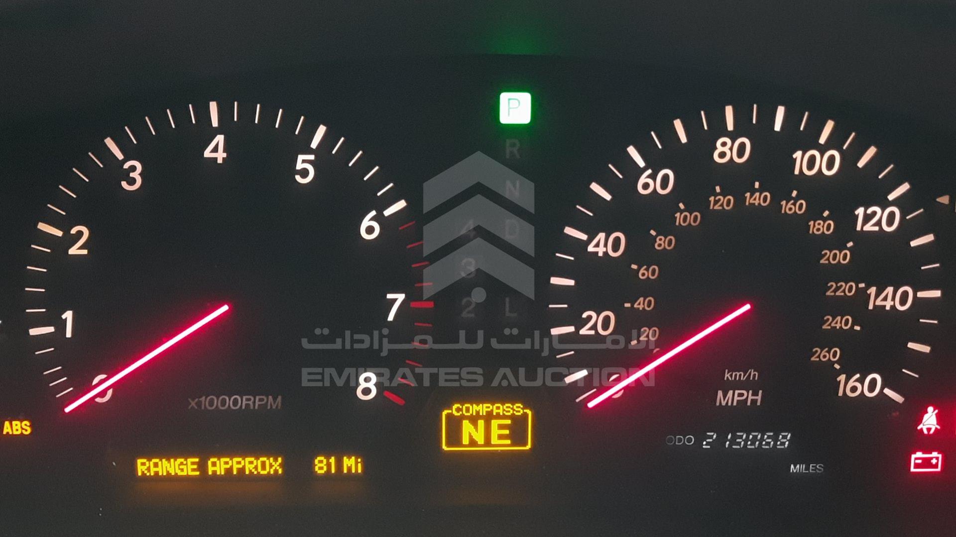 2001 LEXUS LS 430 VIN: JTHBN30F810016382