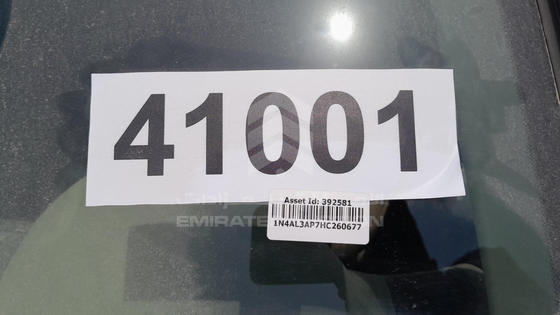 2017 NISSAN ALTIMA VIN: 1N4AL3AP7HC260677