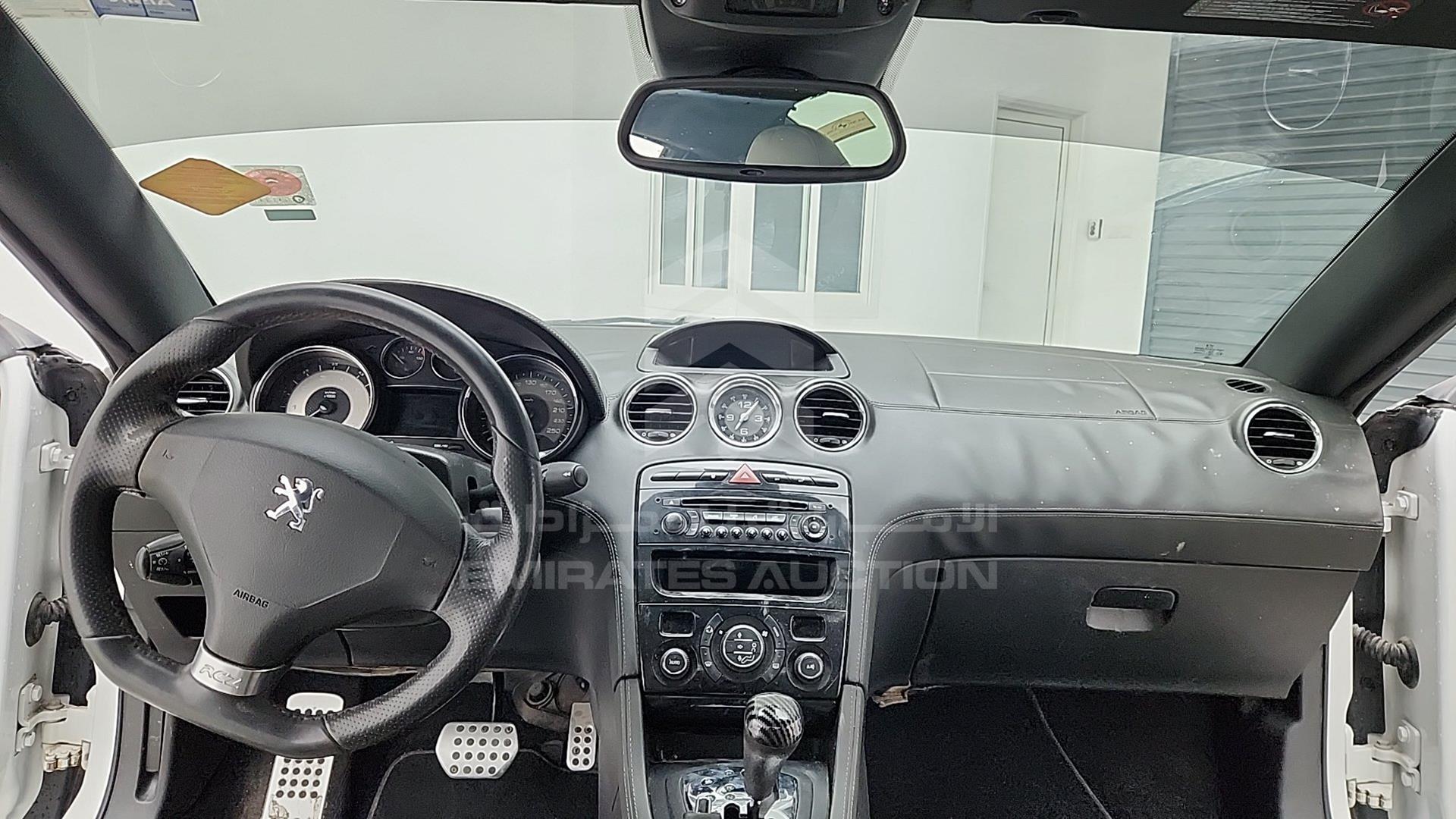 2012 PEUGEOT RCZ VIN: VF34J5FM0CP000930