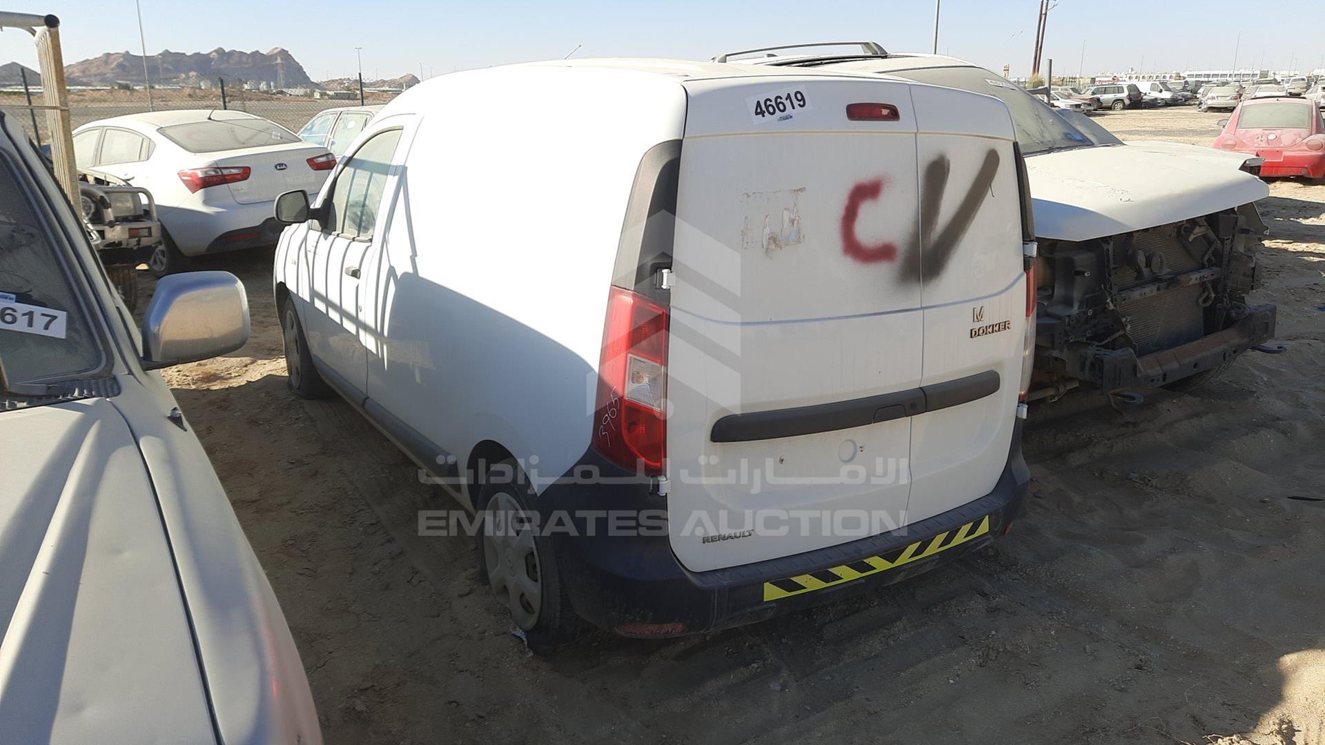 2016 RENAULT DOKKER VIN: VF18SRB44GG531459