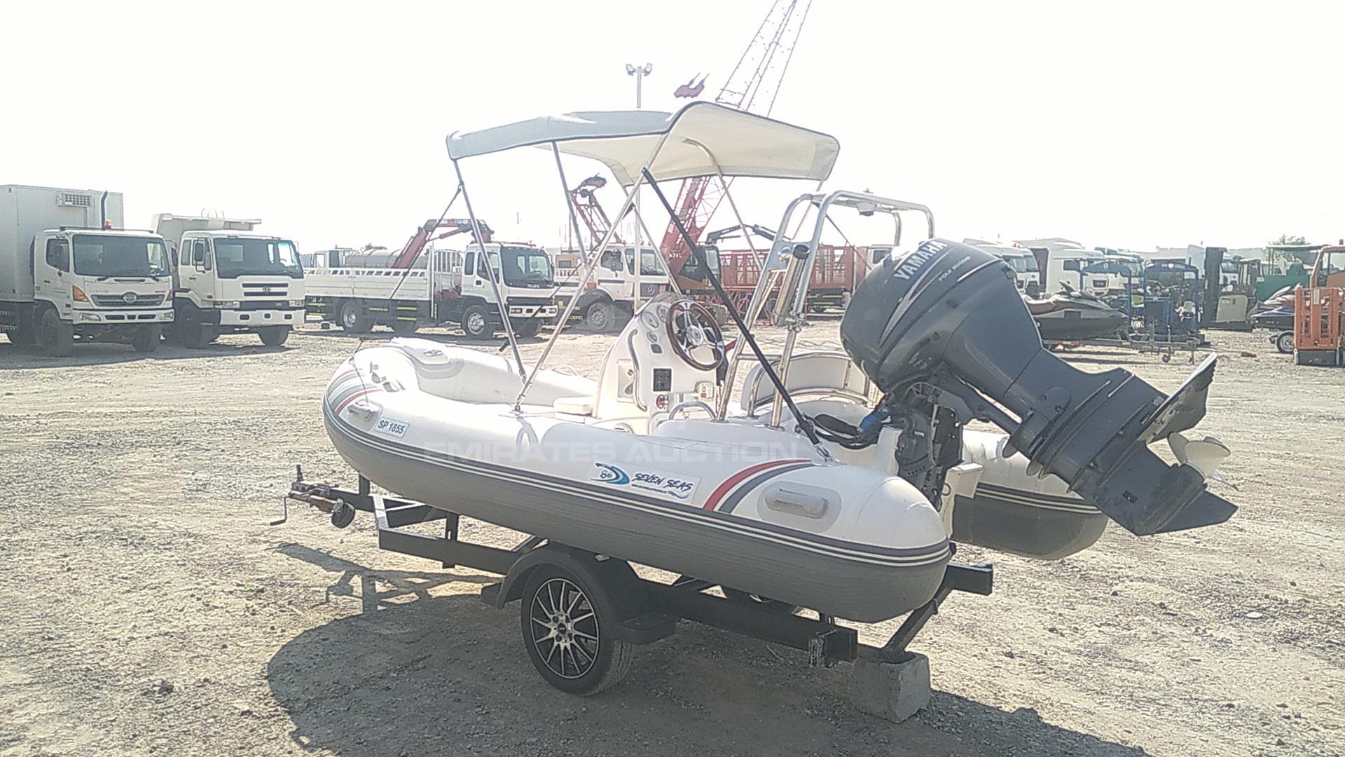 2024 BOAT + TROLLEY --- VIN: SP1855