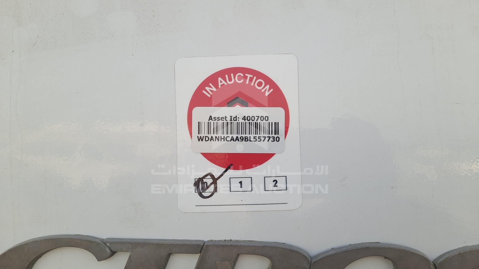 2011 MERCEDES --- VIN: WDANHCAA9BL557730