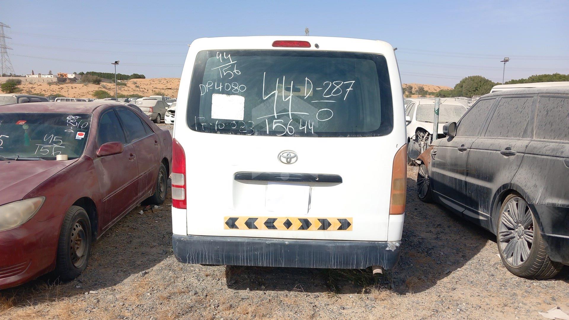 2010 TOYOTA HIACE VIN: JTFHX02P5A0048417