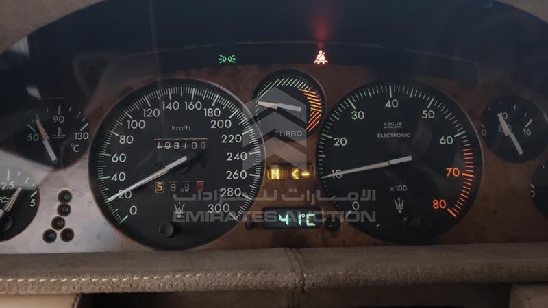 ZAM337B0000331534 Auction: EmiratesAuction Lot: 431370 ZAM337B0000331534 Maserati Quattroporte 1997 RED Photo 14