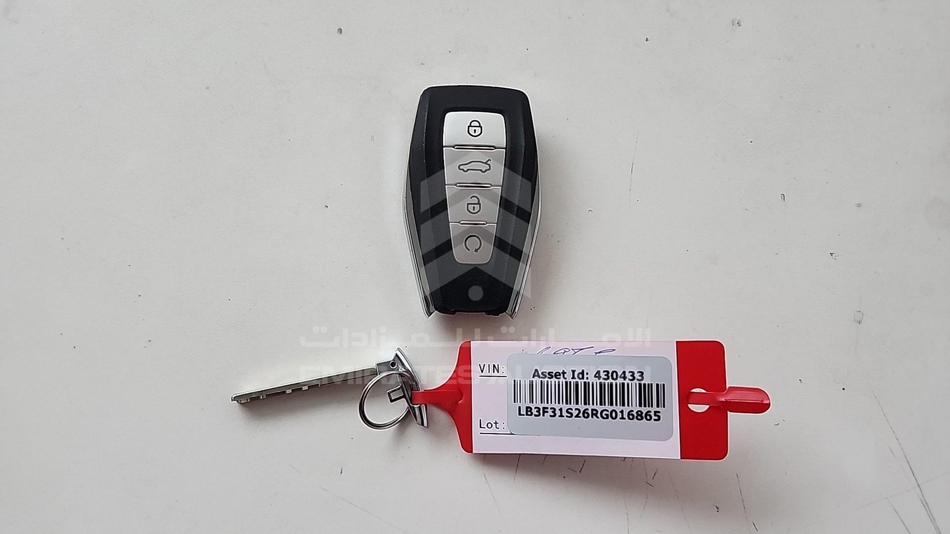 2024 GEELY EMGRAND VIN: LB3F31S26RG016865