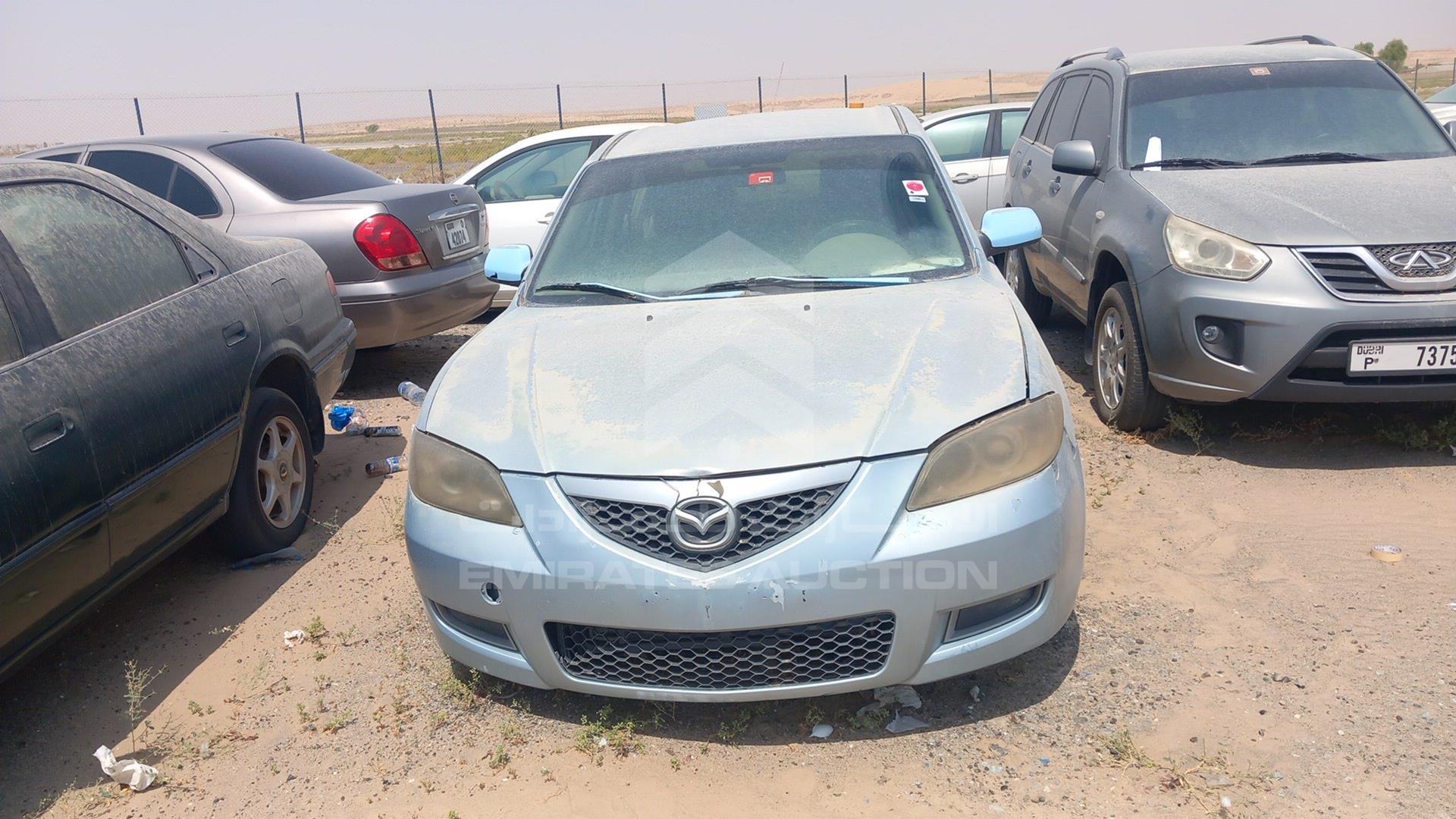 2008 MAZDA 3 VIN: JM7BK326X81396875
