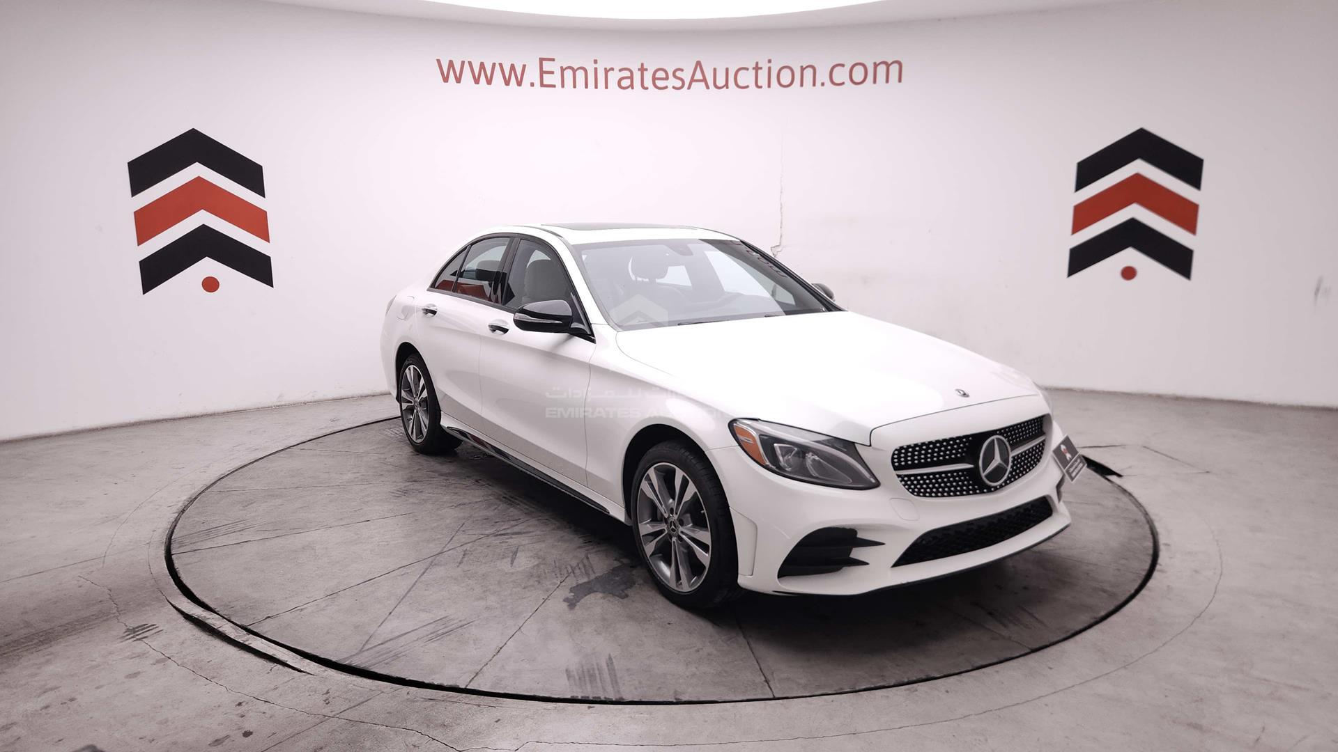 2019 MERCEDES C 300 VIN: 55SWF8DBXKU309836