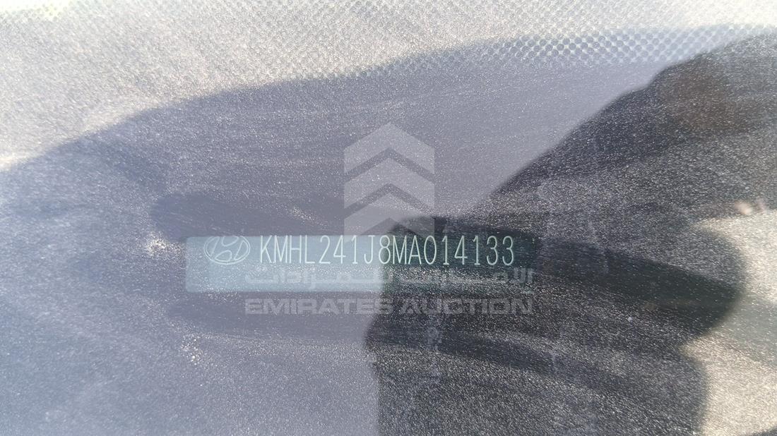 2021 Hyundai Sonata Hybrid — VIN on Frame — Photo 4
