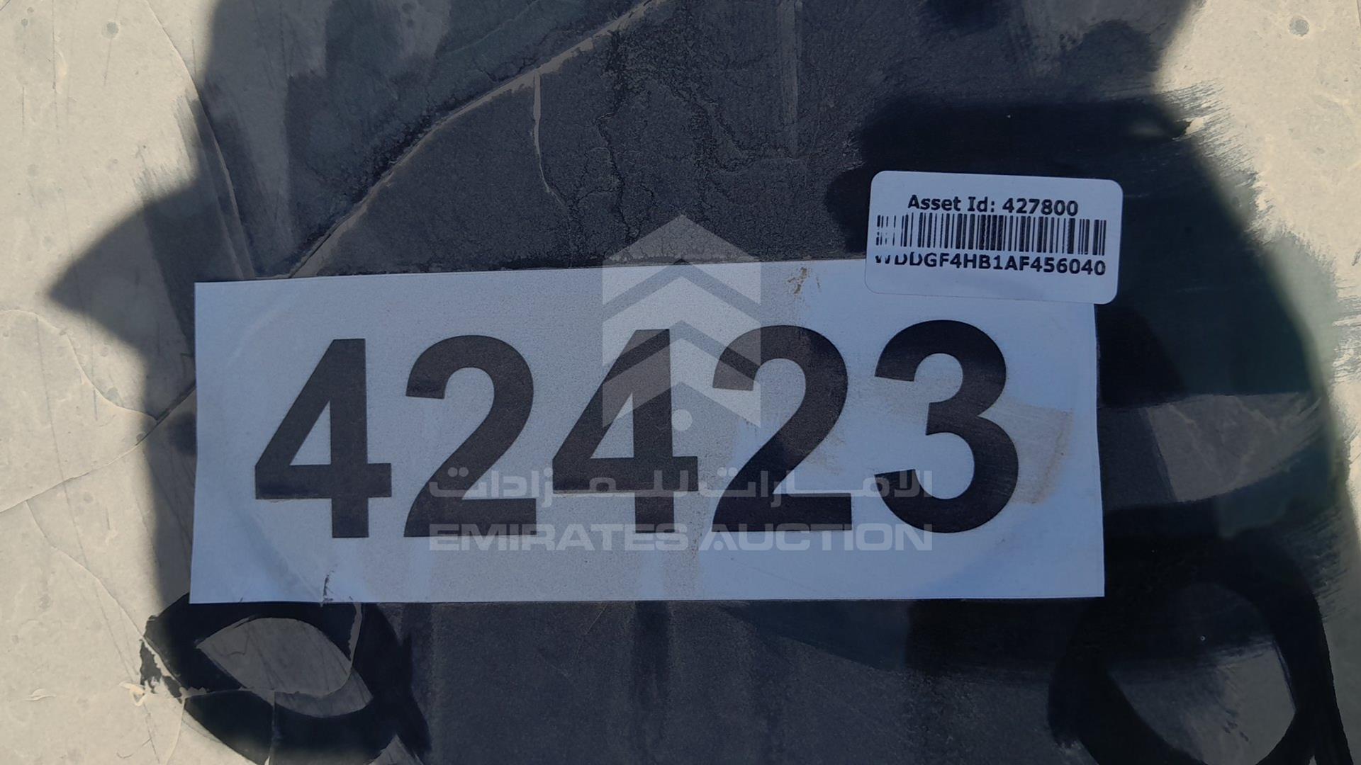 2010 MERCEDES C 250 VIN: WDDGF4HB1AF456040