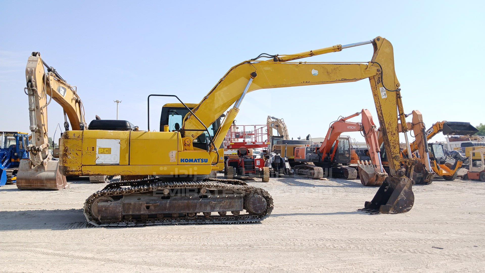 2004 KOMATSU PC220-7 VIN: KMTPC054K02060588