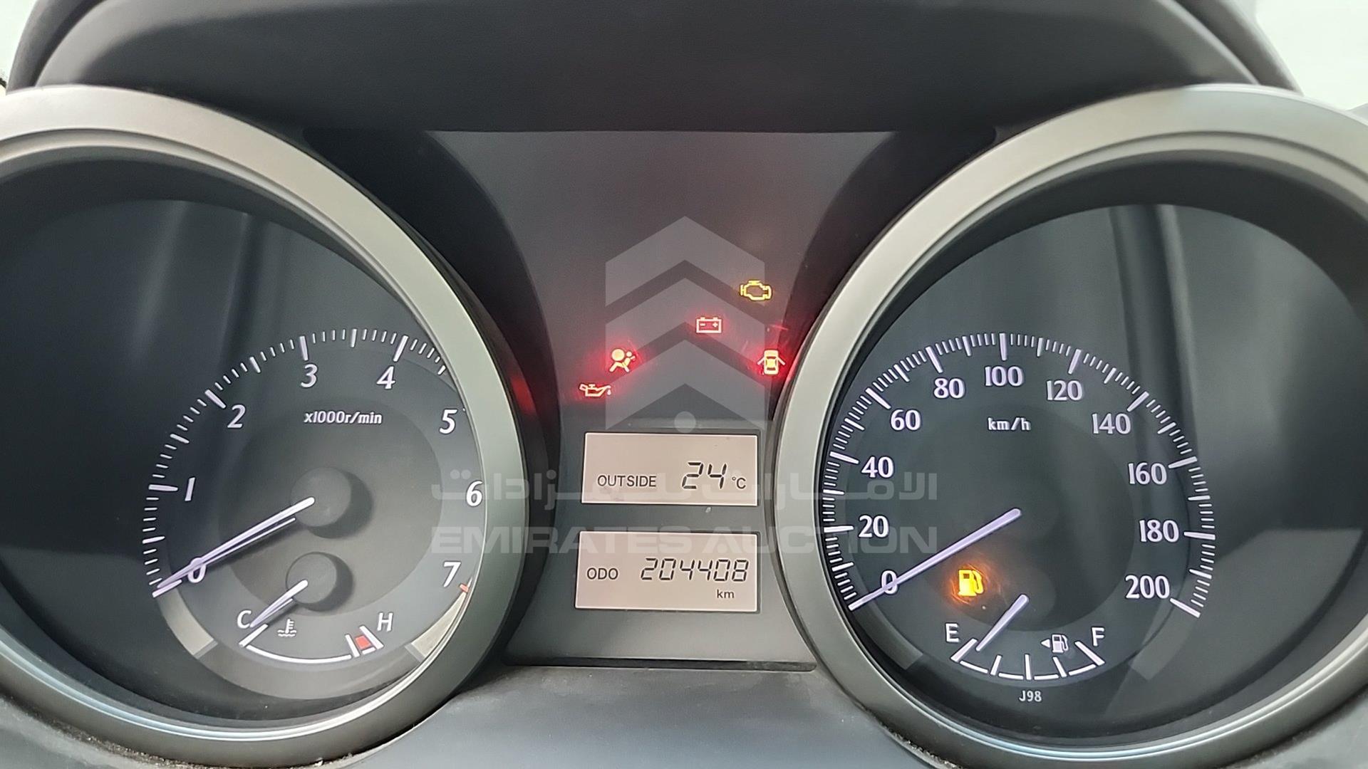 2011 TOYOTA PRADO VIN: JTEBX9FJXB5012991