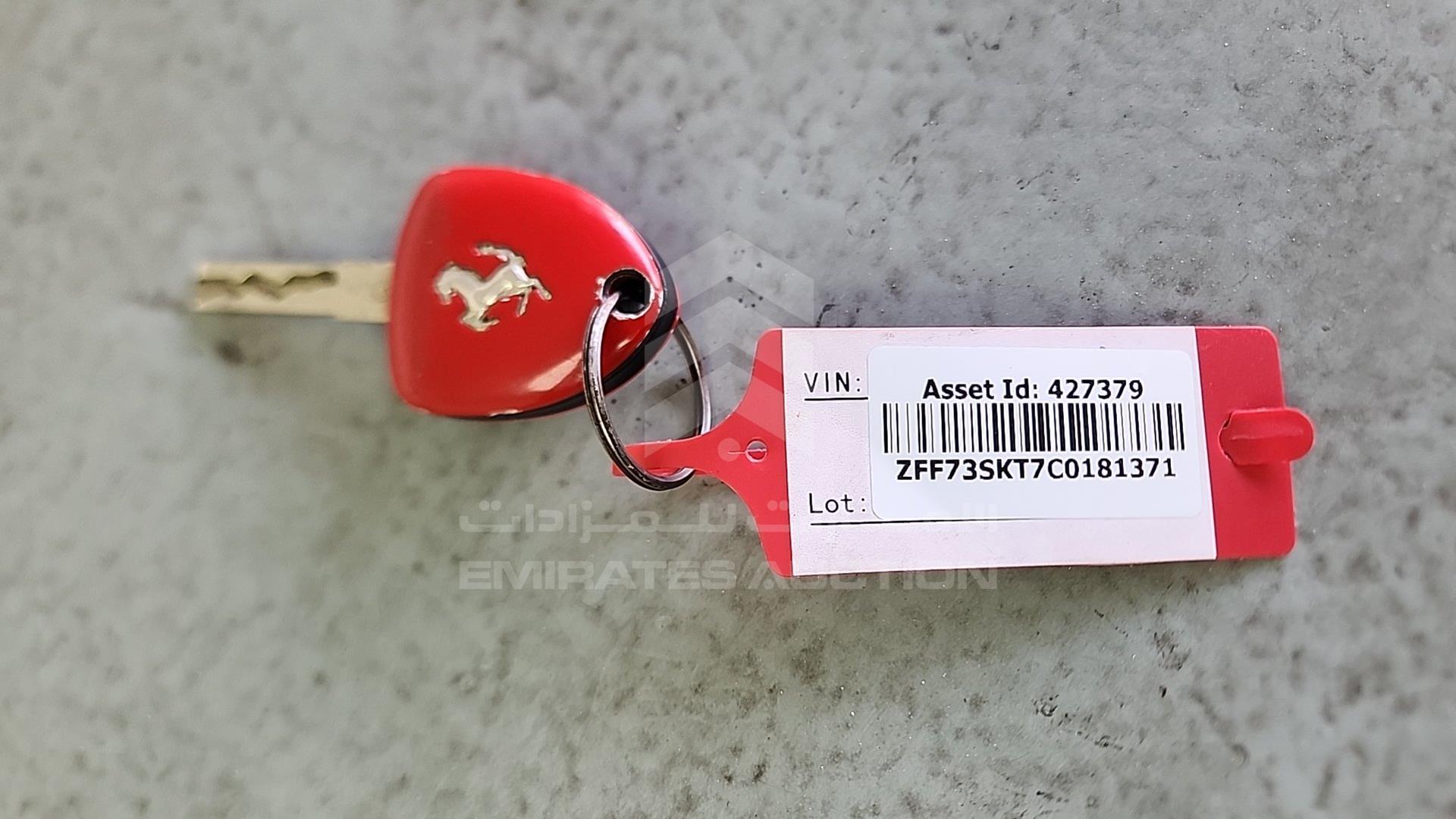 2012 FERRARI F 151 VIN: ZFF73SKT7C0181371