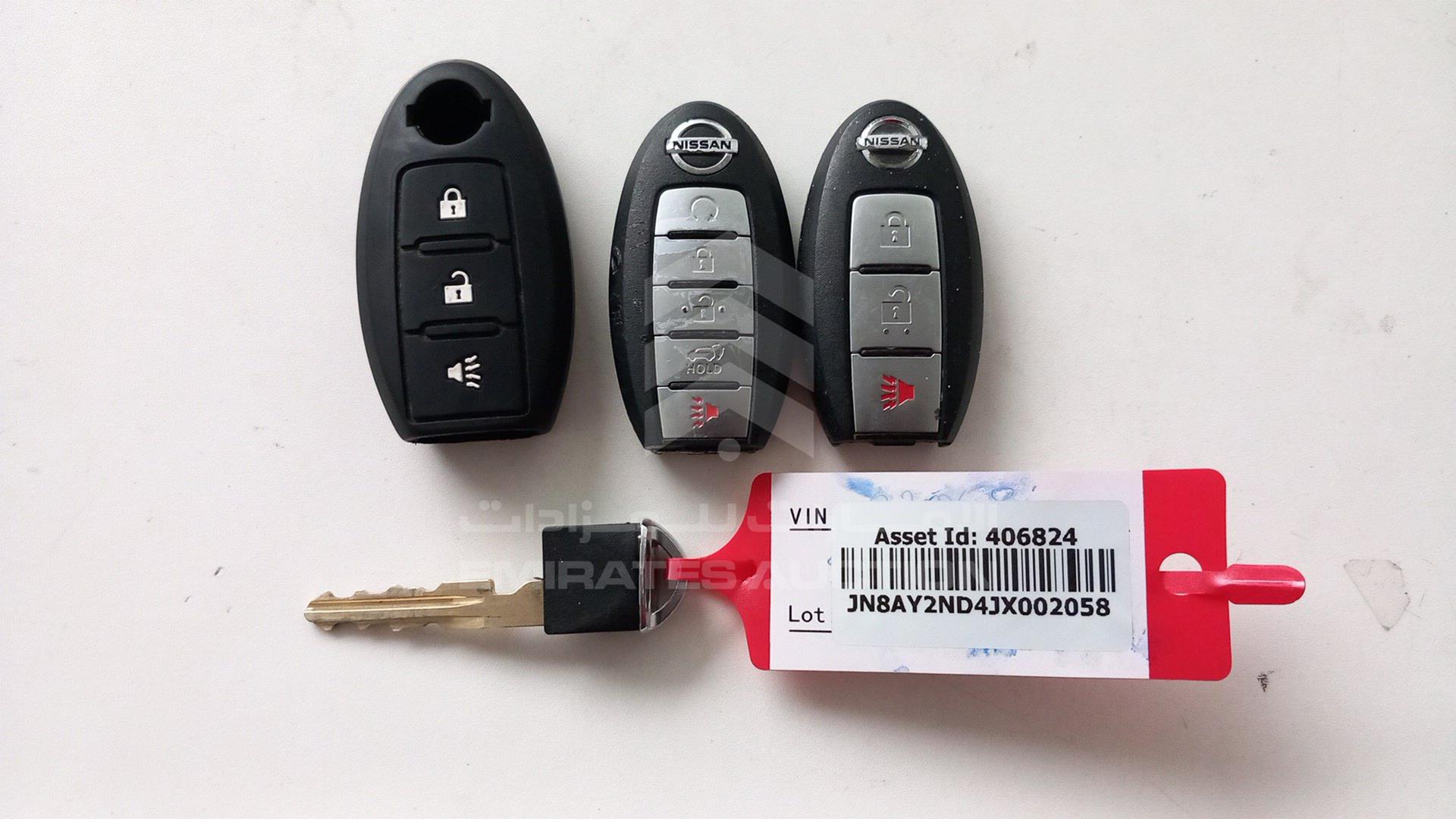 2018 NISSAN ARMADA VIN: JN8AY2ND4JX002058