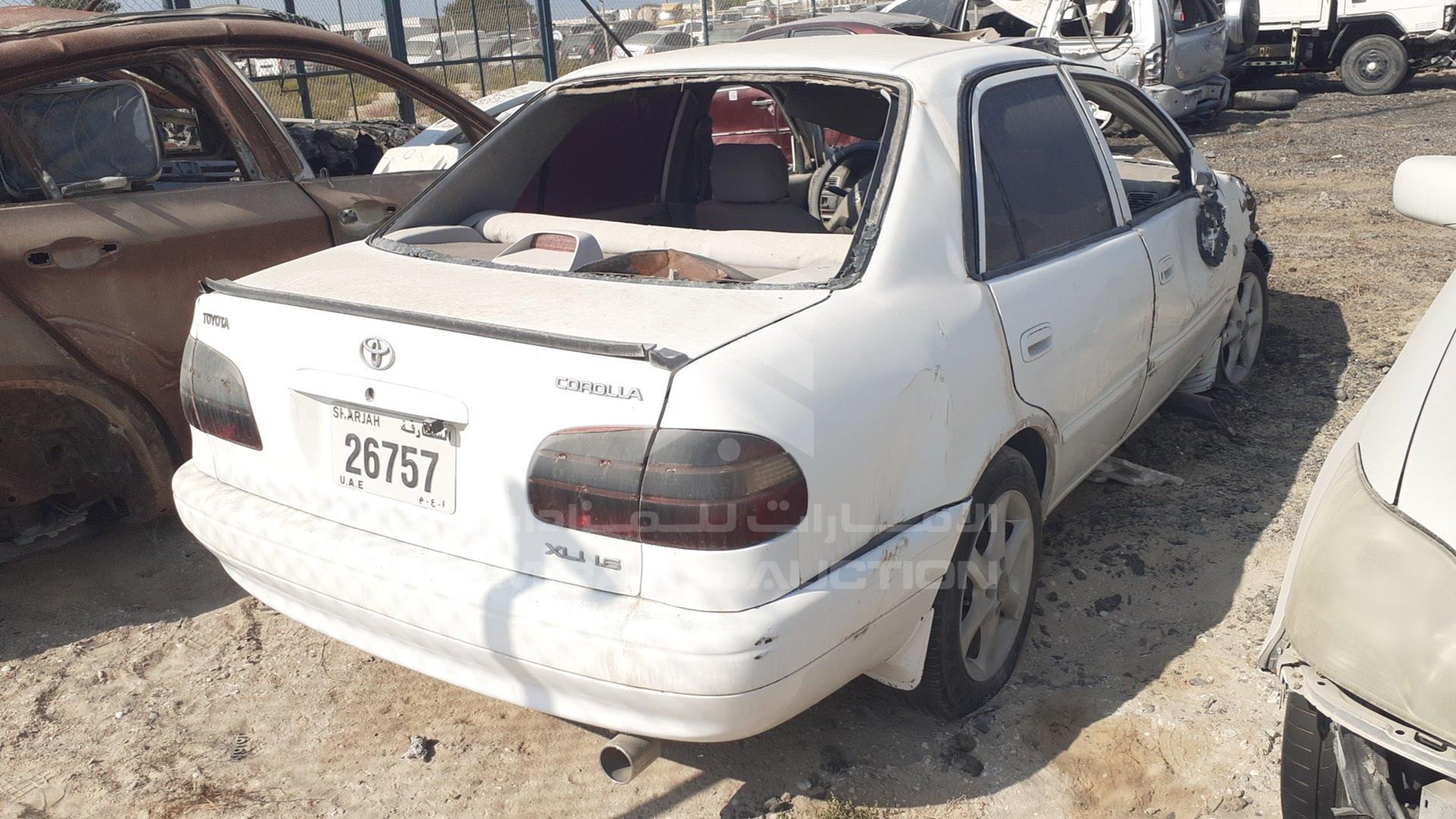 2000 TOYOTA COROLLA VIN: JT2BA13E4Y3101287