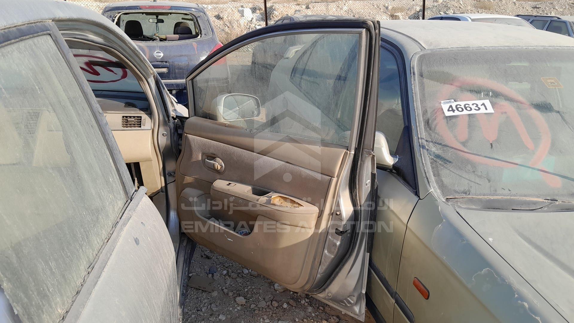 2008 NISSAN TIIDA VIN: JN1CC11C88T016009