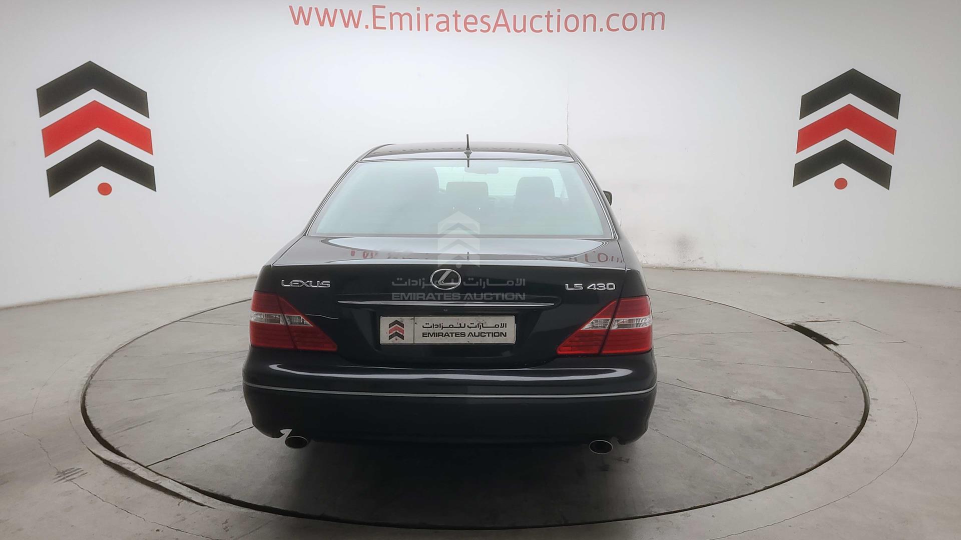 2006 LEXUS LS 430 VIN: JTHBN36F505028191