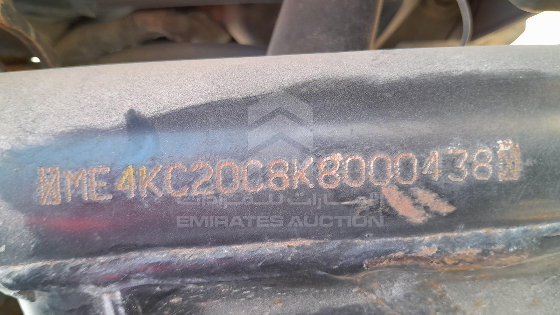 2019 HONDA UNICORN VIN: ME4KC20C8K8000438