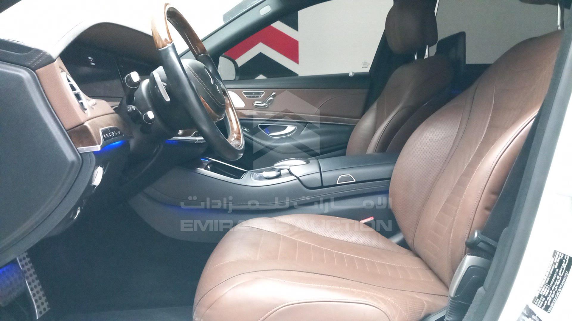 2015 MERCEDES S 500 VIN: WDDUG8CB7FA095707