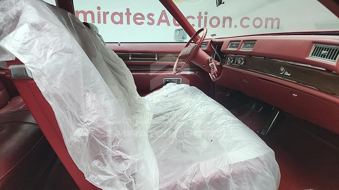 1977 Cadillac Eldorado — Front Right Passenger Seat View — Photo 22