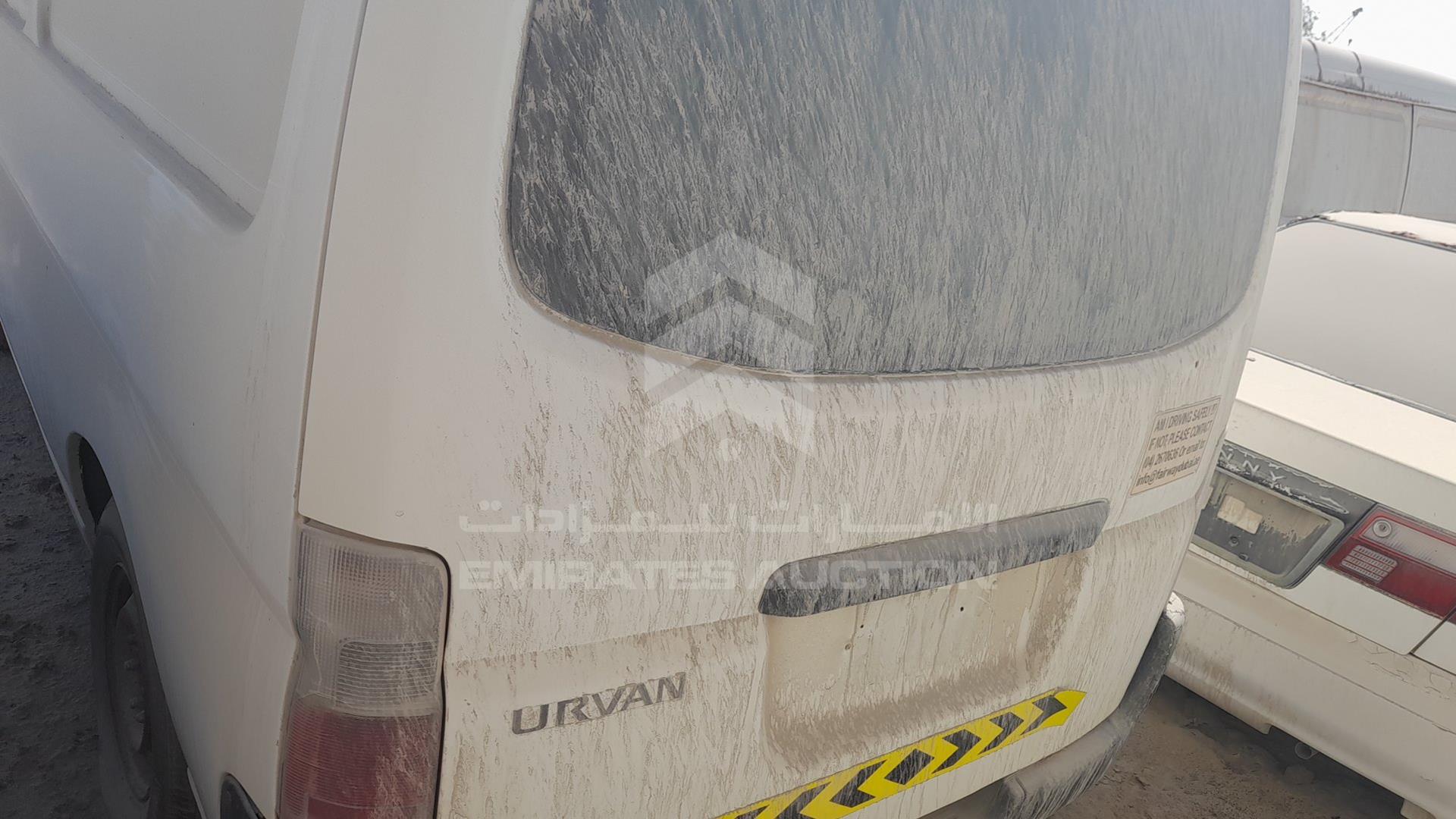 2011 NISSAN URVAN VIN: JN6AE51S9BX110846