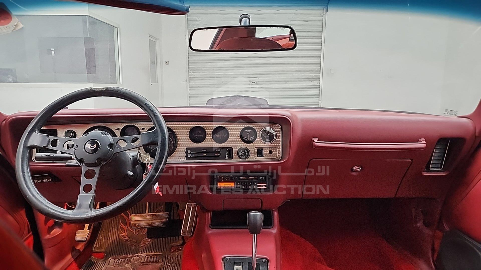1978 PONTIAC TRANS VIN: 2W87Z8N196122