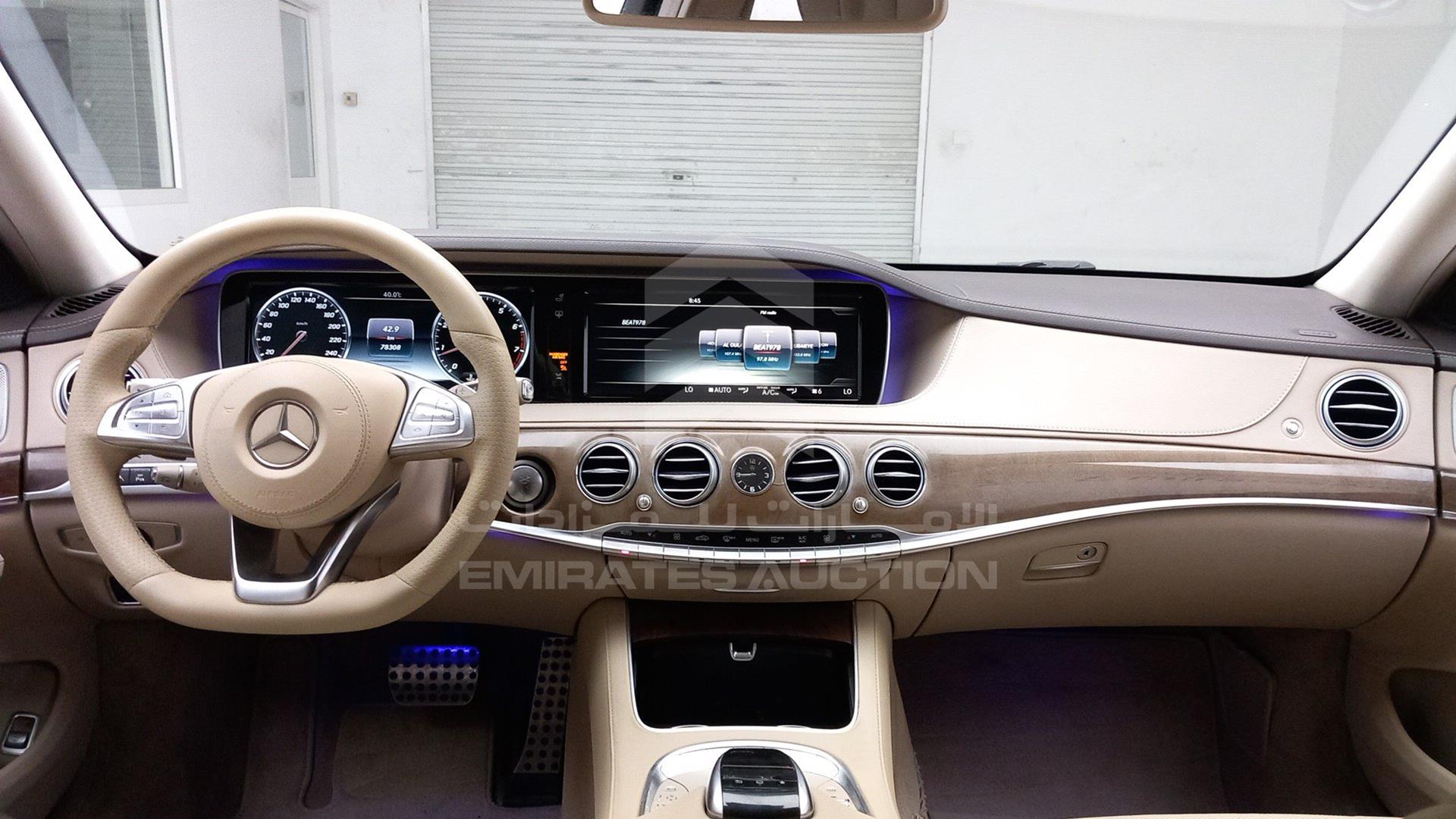 2015 MERCEDES S 500 VIN: WDDUG8CB9FA136175