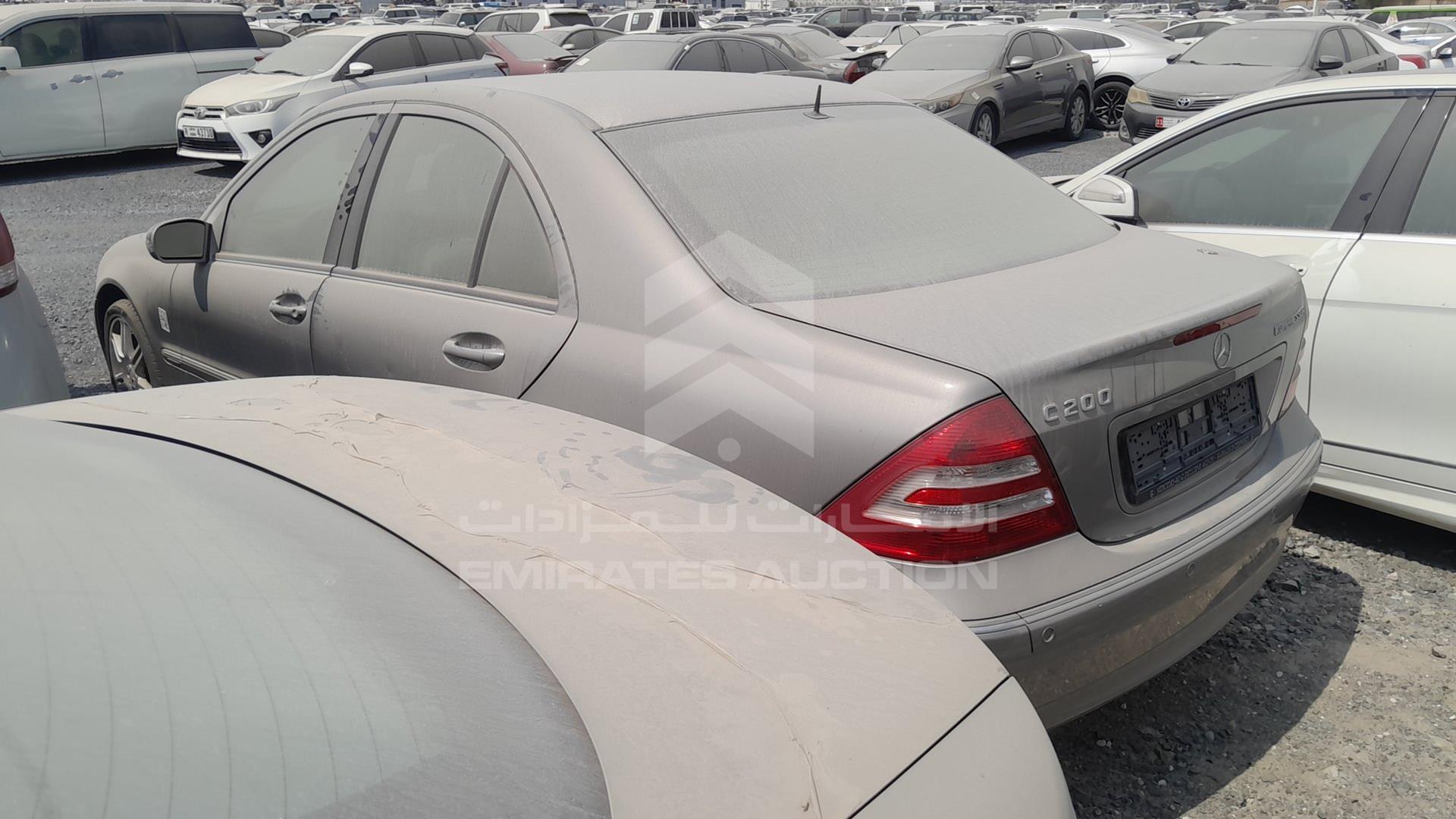 2007 MERCEDES C200 VIN: WDBRF42H17F868255