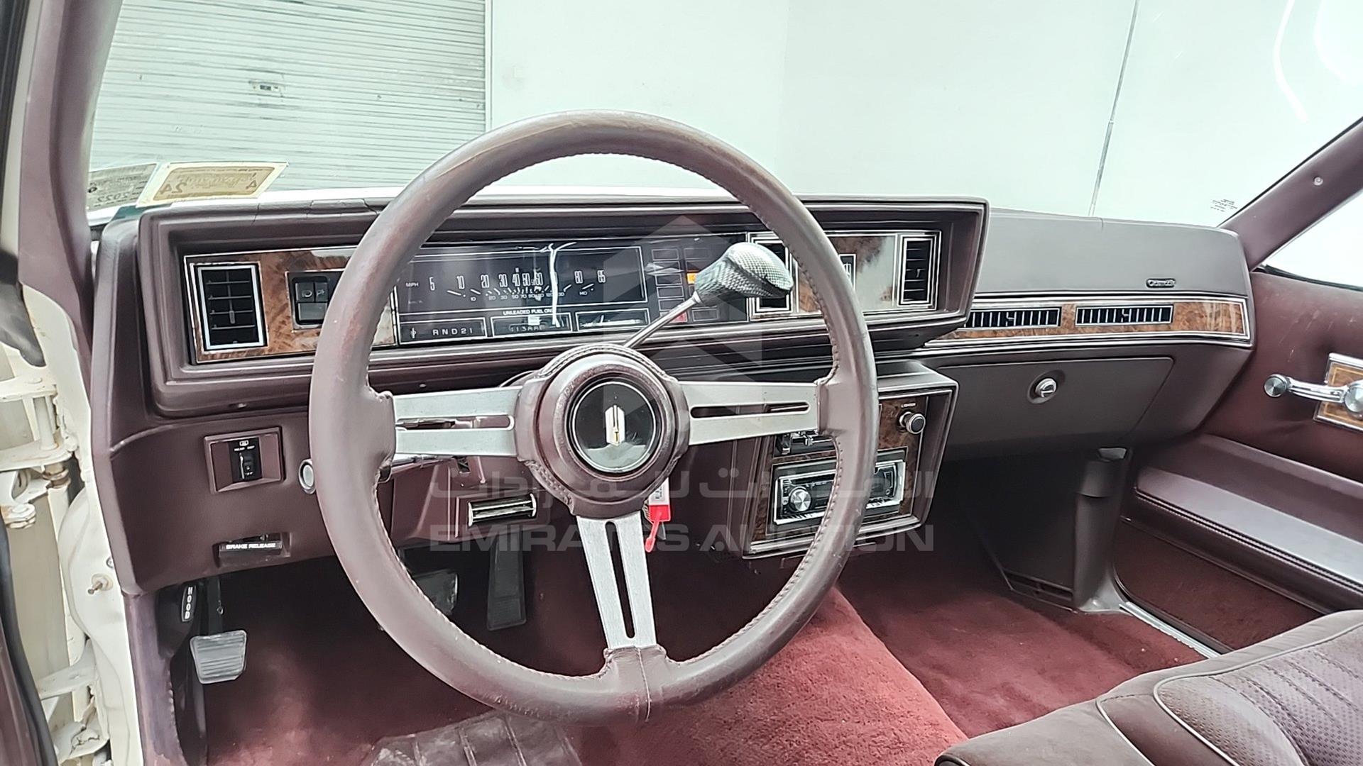 1985 OLDSMOBILE CUTLASS VIN: 2G3GM47Y2F2322720