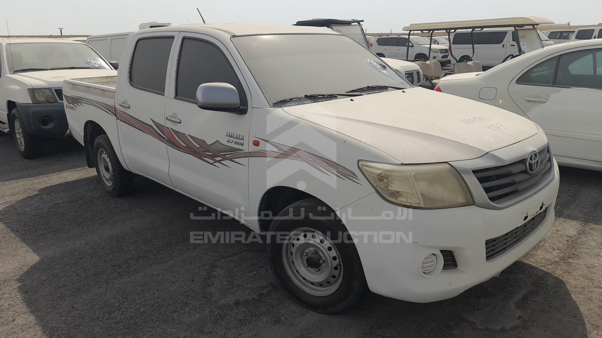2014 TOYOTA HILUX VIN: MR0EX12G0E2347200