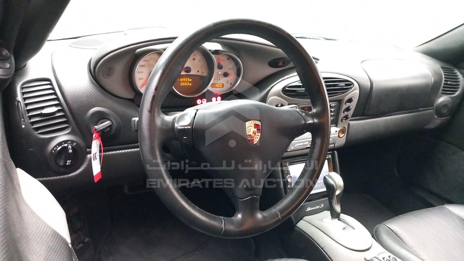 2001 PORSCHE BOXSTER VIN: WP0ZZZ98Z1U640889