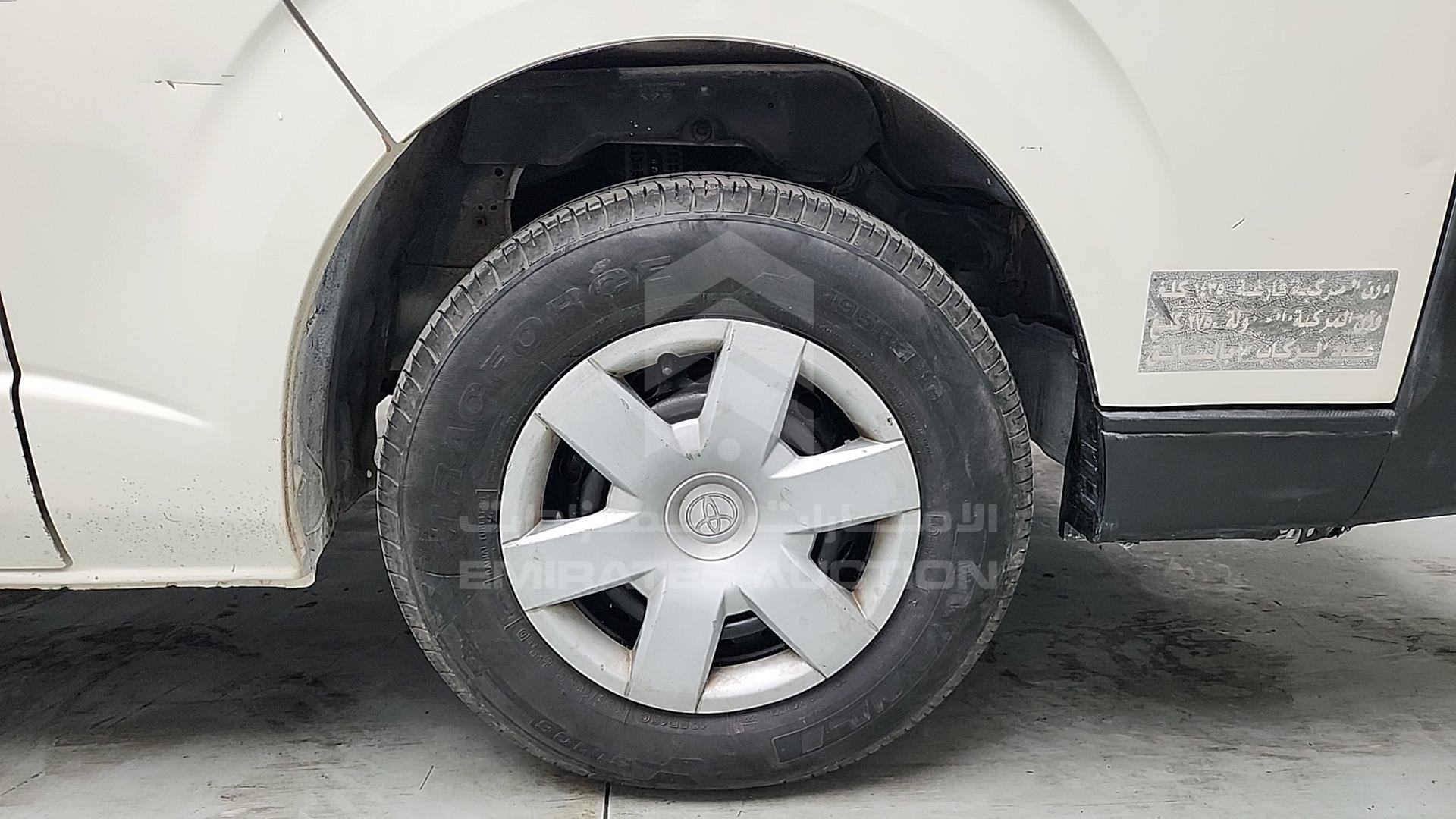2011 TOYOTA HIACE VIN: JTFPX22P8B0022662