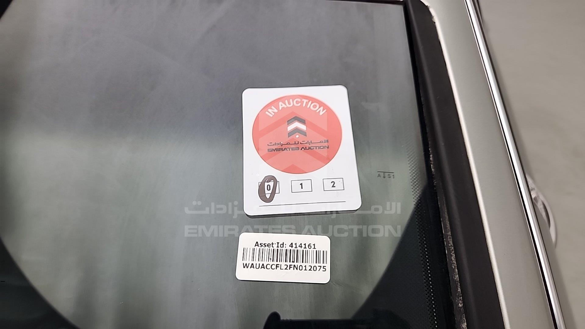 2015 AUDI A4 VIN: WAUACCFL2FN012075