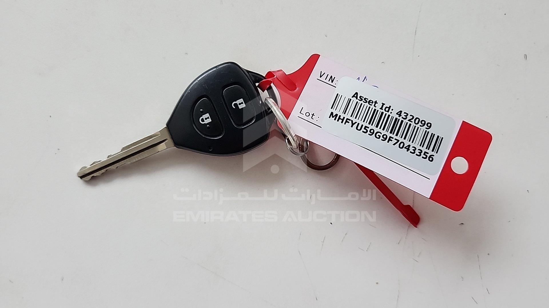 2015 TOYOTA FORTUNER VIN: MHFYU59G9F7043356