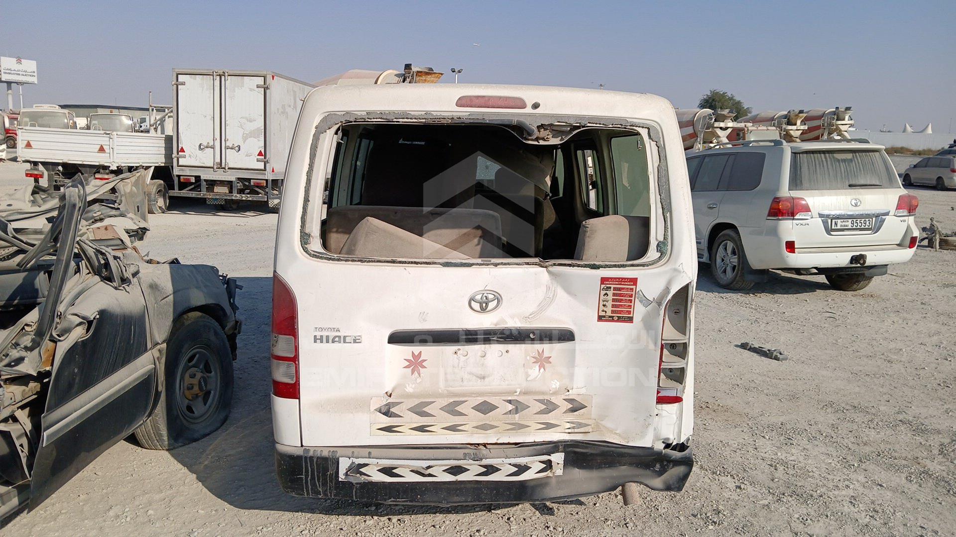 2008 TOYOTA HIACE VIN: JTGJX02P280016810