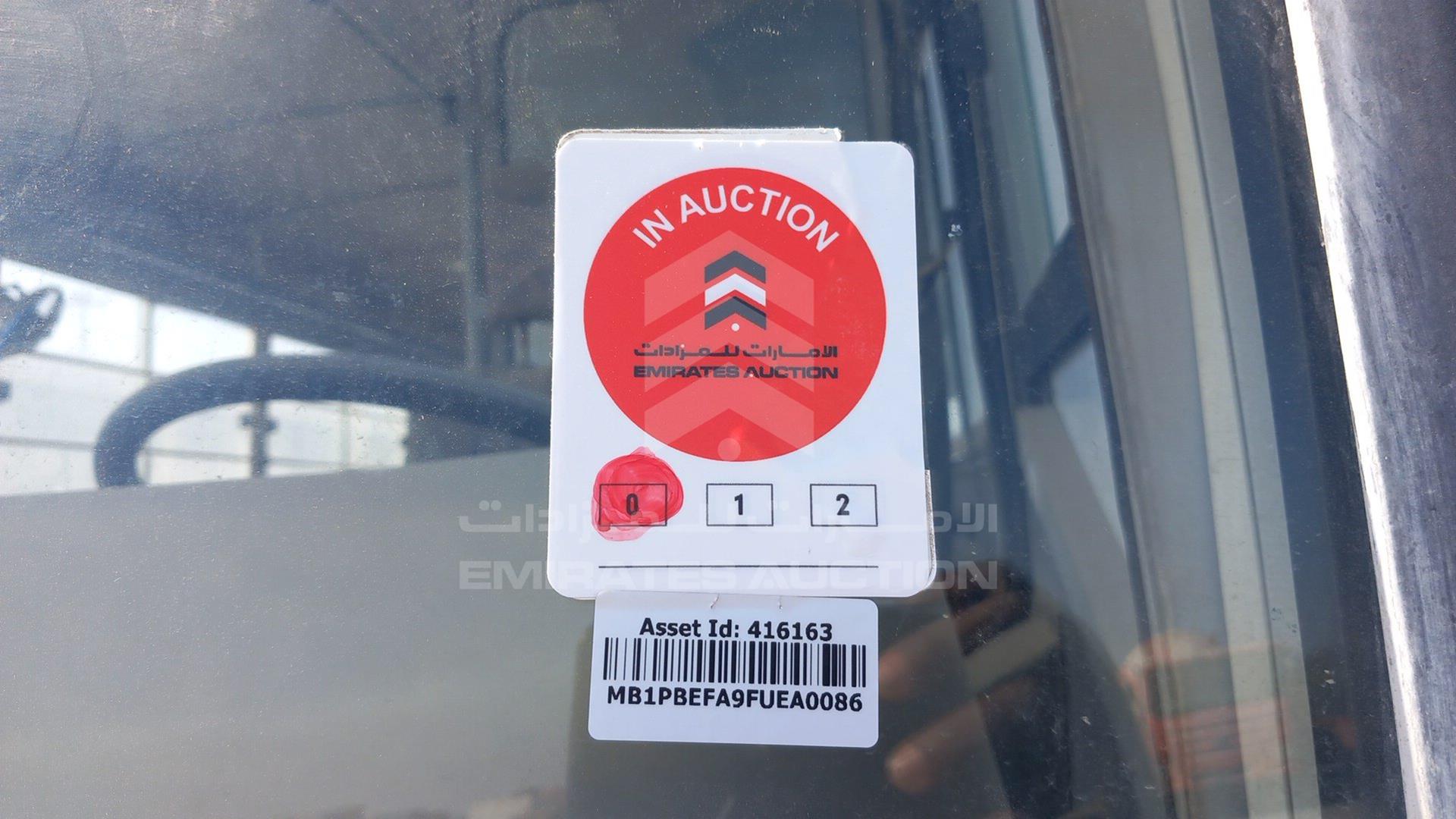 2015 ASHOK LEYLAND FALCON VIN: MB1PBEFA9FUEA0086