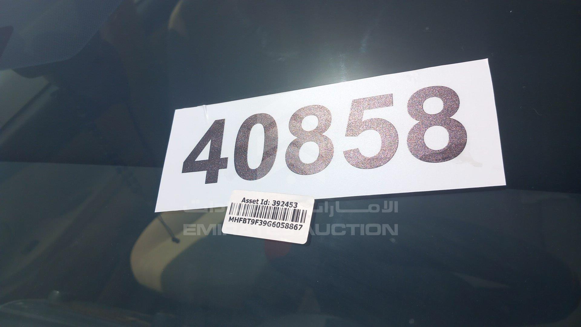 0 TOYOTA YARIS VIN: MHFBT9F39G6058867