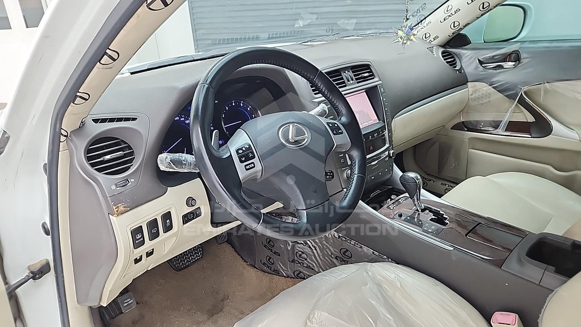 2012 LEXUS IS300 VIN: JTHBG2628C5002691
